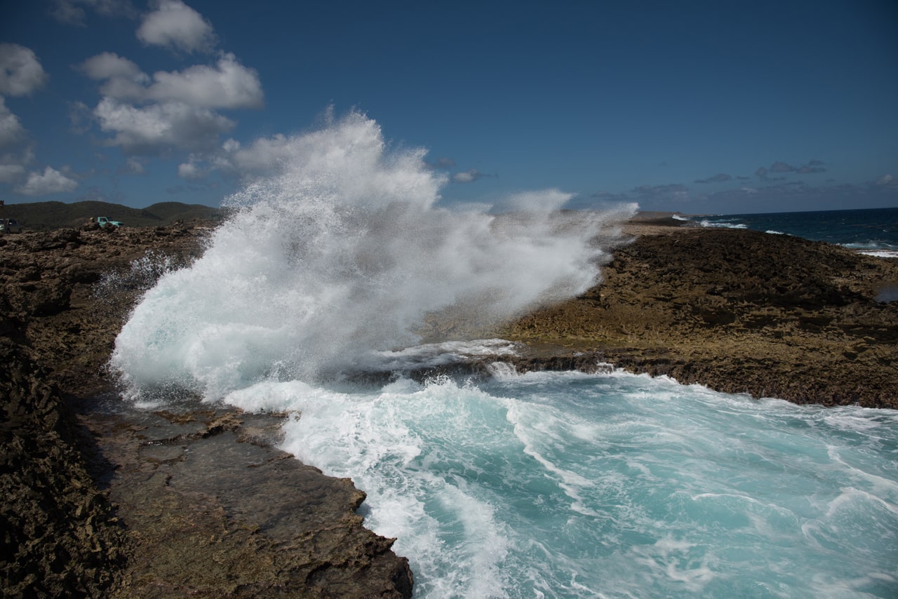 De nationale parken van Curacao